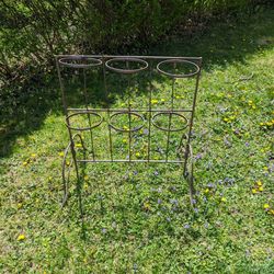 Vintage Metal Plant Stand Plant Holder For Potted Plants