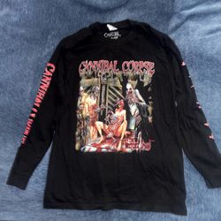 cannibal corpse, death metal band, long sleeve