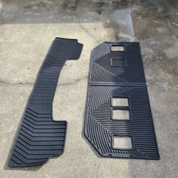 Weathertech Middle And Rear Floor Matts For 14-20 Suburban/Tahoe/yukon XL/Yukon 