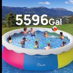 Brand new 18’ x 48” swimming pool ladder and pump included free delivery local