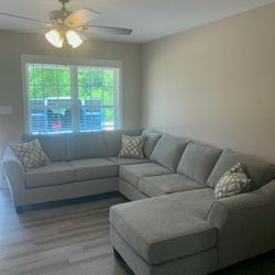 Brand New Gray Sectional 