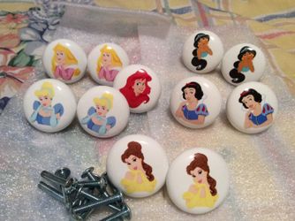 Disney Princess Drawer Pulls