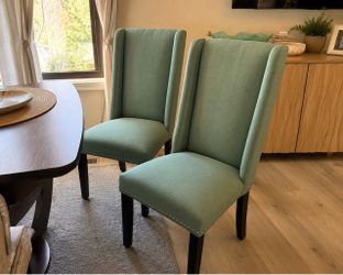 Set of Two Accent Dining Chairs