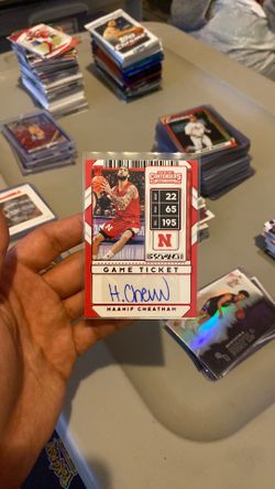 Haanif Cheatham  2020-21 Panini Contenders Draft Picks Game Ticket Red #130