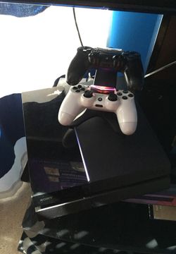 PS4 with control tv not included