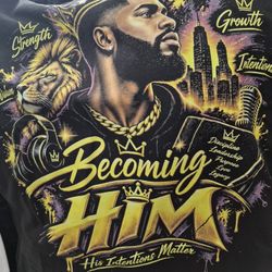 Becoming HIM Men's Graphic T- Shirt- New
