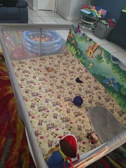 Playground cage for kids