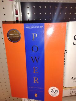 48 laws of Power book $29 cedar Hill tx