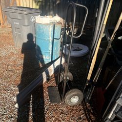 Ladder And Hand Truck