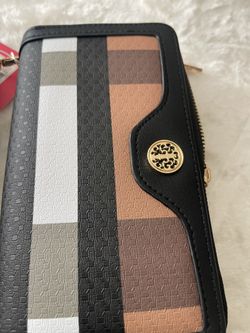 Aurora Luxe Organizer Clutch Black