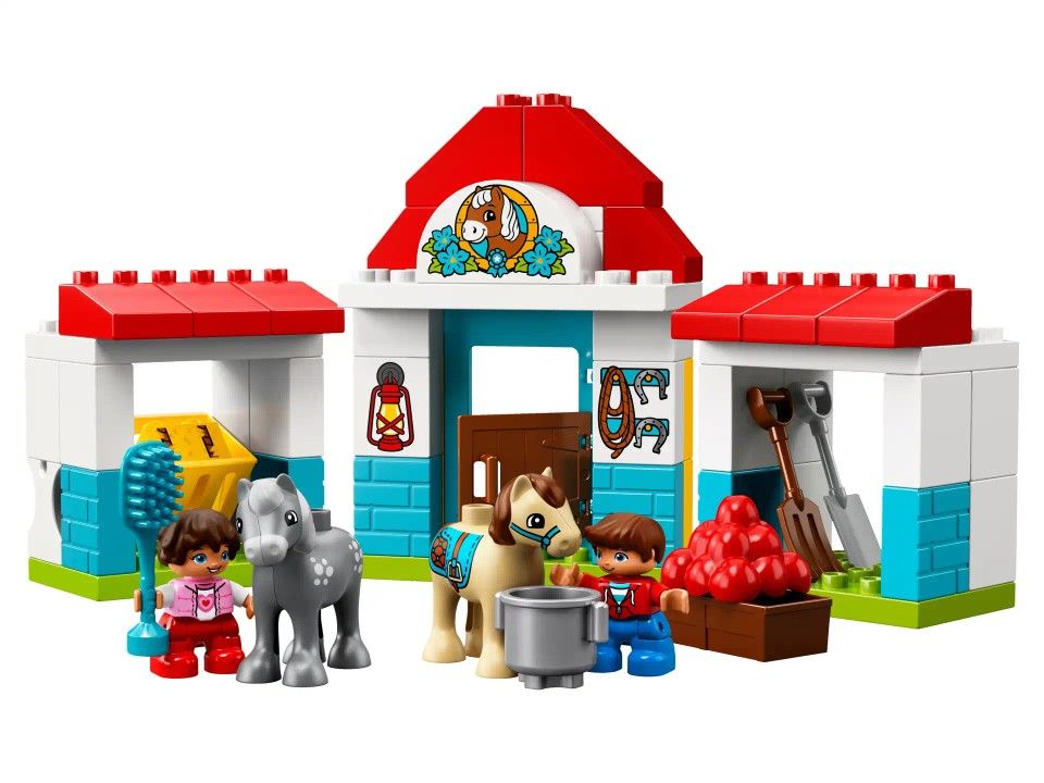 Duplo Lego Farm Pony Stable