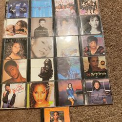 R&B CD’s - 25 CD’s + 1 DVD - CD lot