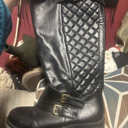 Ladies Calf High Boots