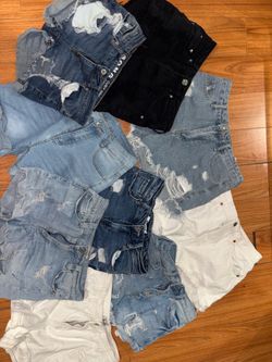 woman’s denim shorts size 3 and 5