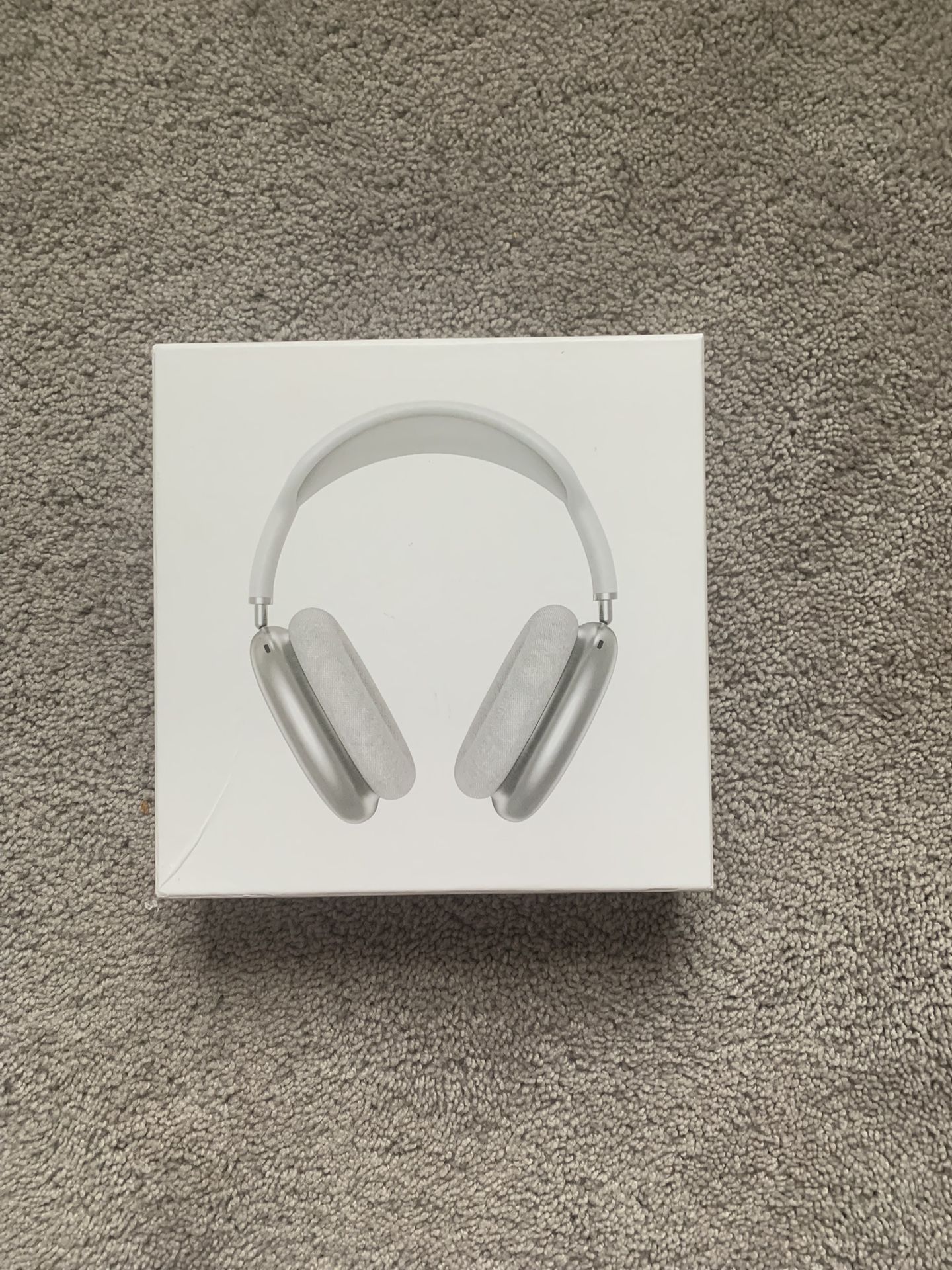 Bluetooth headphones Wireless Silver And Grey