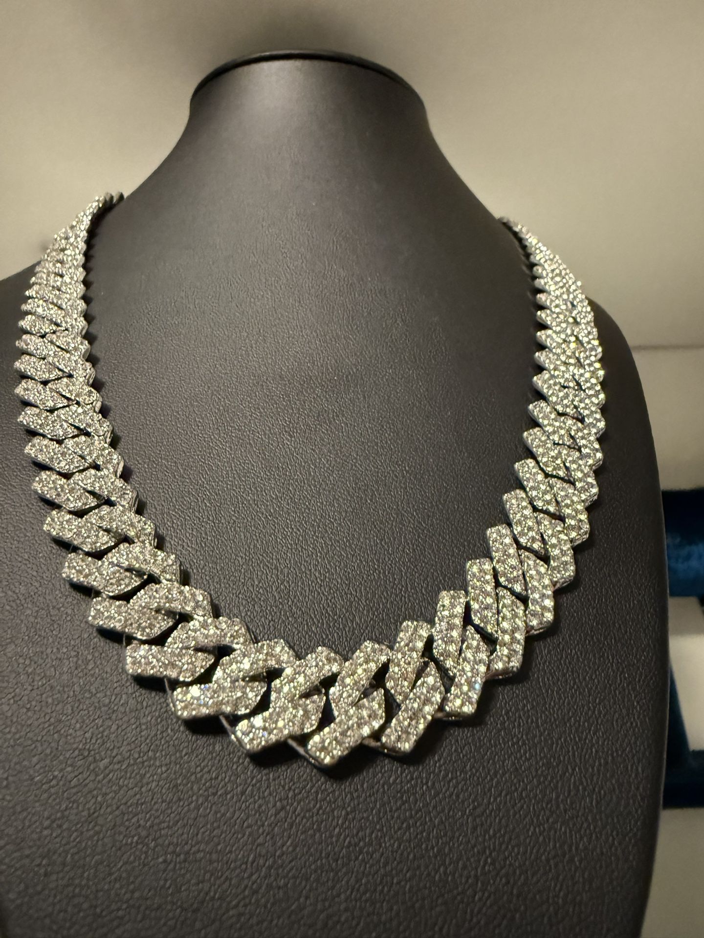 925 Silver Plated Monaco Necklace