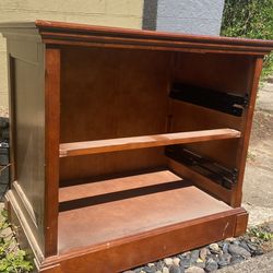 brown file Cabinet