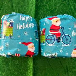 12 Pack, Holiday Decorated, Bamboo Toilet Paper Rolls