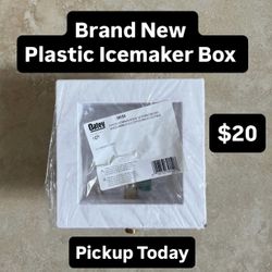 Brand New Plastic Icemaker Box (1 Available) 