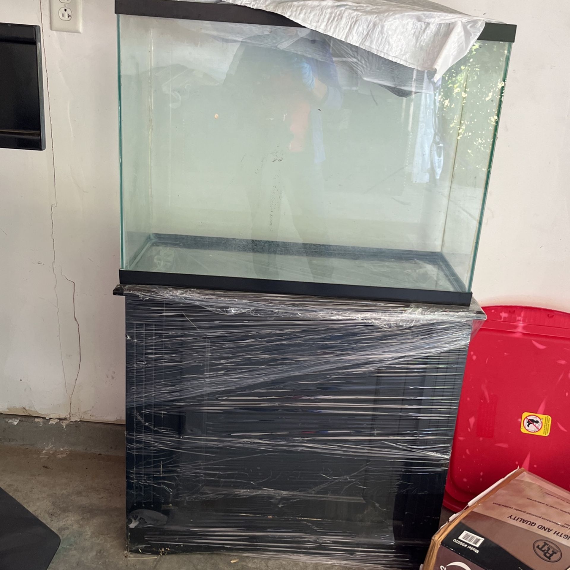 Fish Tank With Accessories  