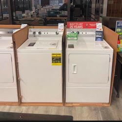SPEED QUEEN TC5 & DC5 GAS DRYER SET ✅