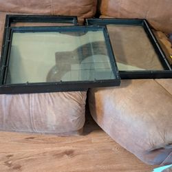 heavy duty frame with double glass.  price  cut $20 each