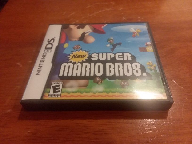 New Super Mario Bros Nintendo DS CIB