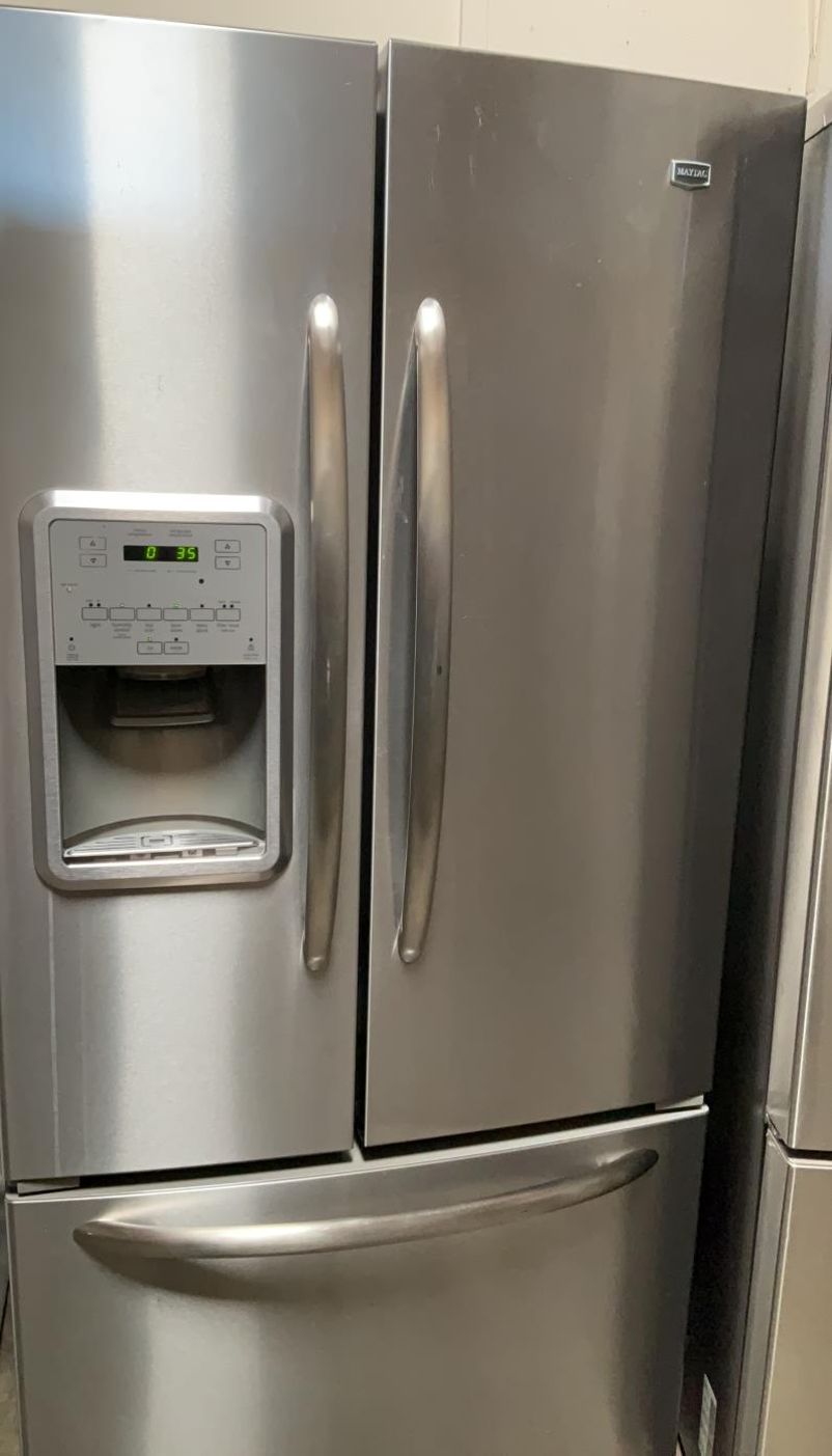 Maytag 3-Door Stainless Steel Fridge