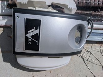 Free Garage door opener - belt driven.