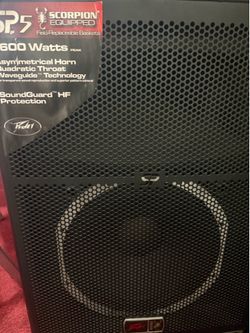 Peavey speaker scorpion
