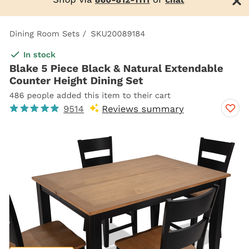 TABLE DINING SET