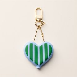 Striped Heart Coin Purse Bag Charm Keychain from kate spade new york x Target