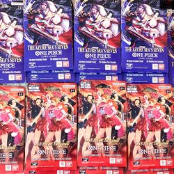 One Piece EB03 Blister packs and op14 blisters