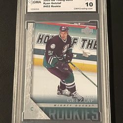 Anaheim Ducks Ryan Getzlaf Graded 10 Rookie Card 