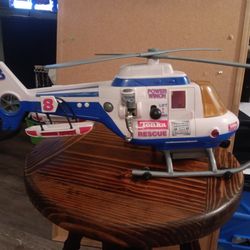 Vintage "Tonka"  Rescue Helicopter #8