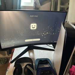 Ps5 And Monitor 