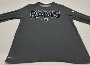 Nike Los Angeles Rams Long Sleeve Dri-FIT Shirt Size XL