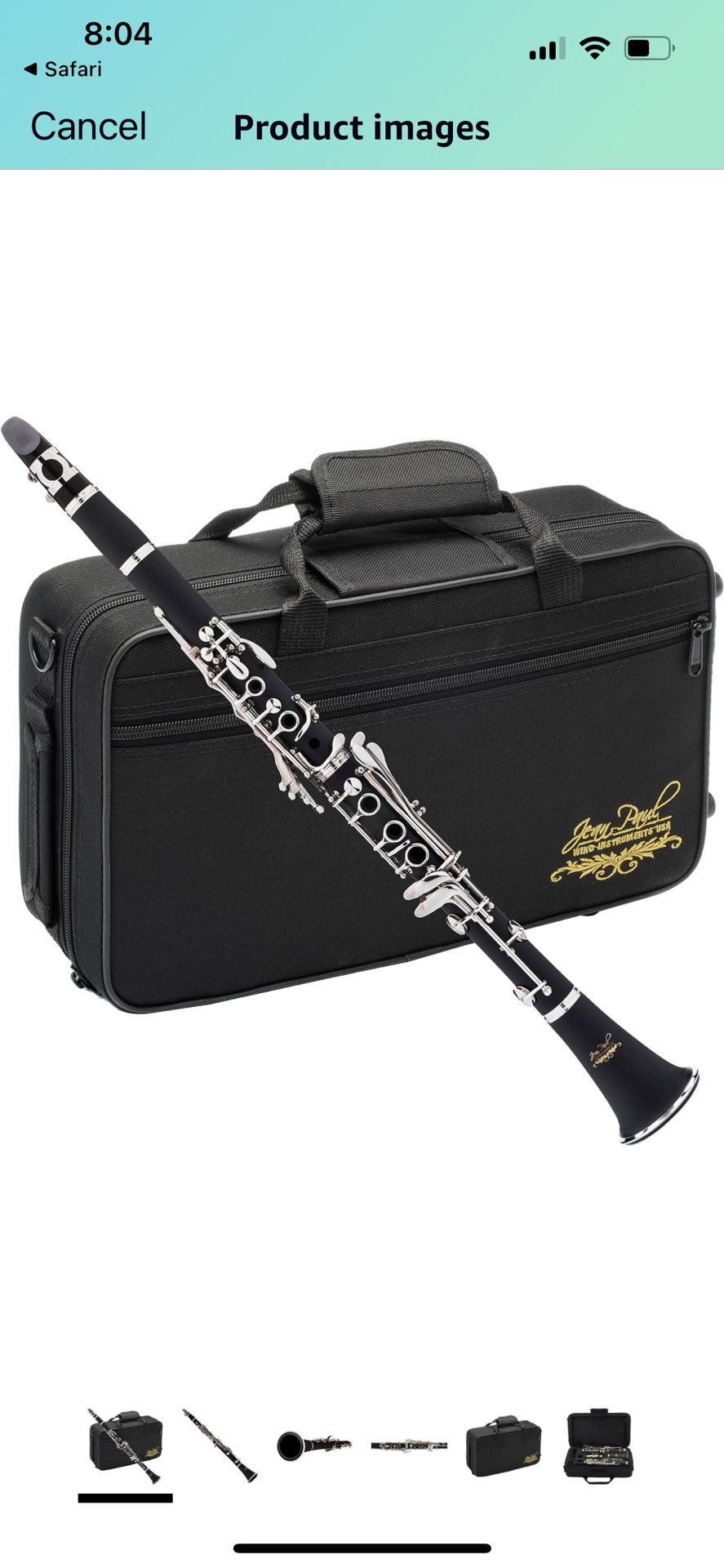 Clarinet Used Twice $150/obo 