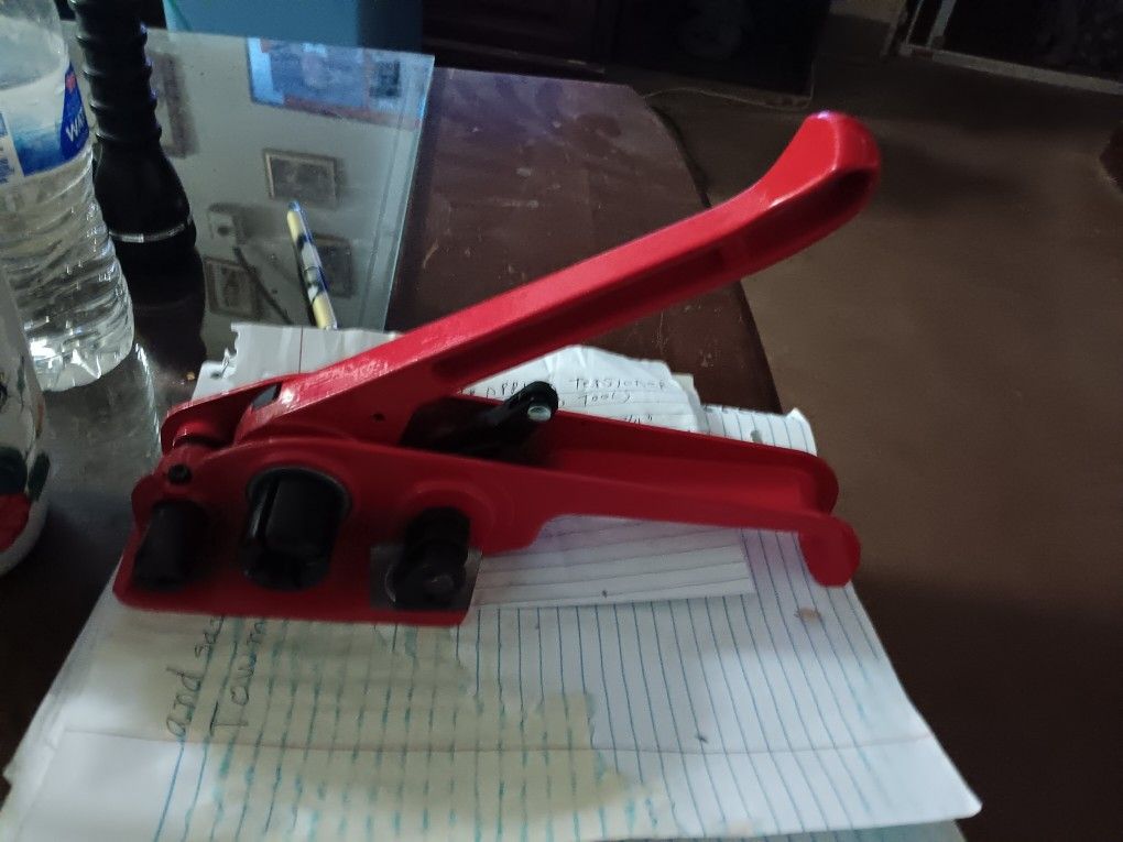 poly strapping tensioner & cutting banding tool