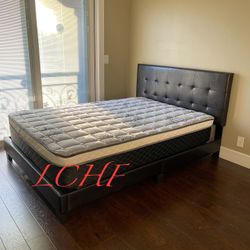 Bed Frame Full And Mattress Brand New