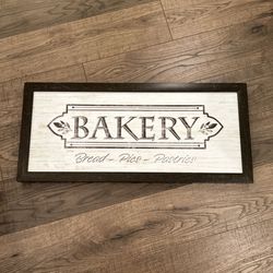 Bakery Sign Home Decor