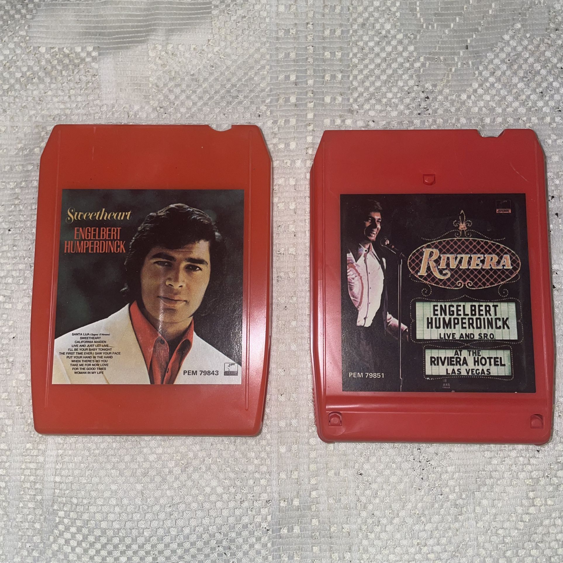 Englebert Humperdinck 8 Track Carts