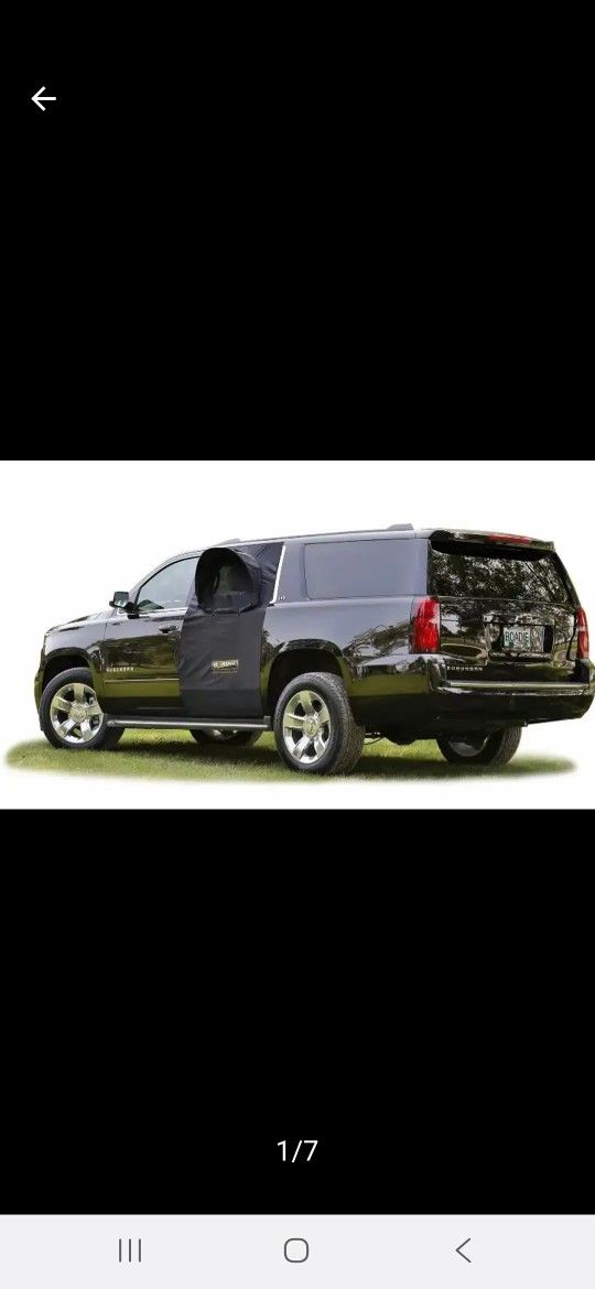 ROADIE The OVERNIGHTER SUV Window Tent with Bug Screen and Retractable Awning – Great for Camping in an SUV open box new selling for only $30 