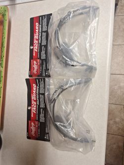 NEW RAWLINGS BATTER'S HELMWT FACE GUARD $20. EACH FIRM PRICE. OR $30 FOR BOTH FIRM PRICE