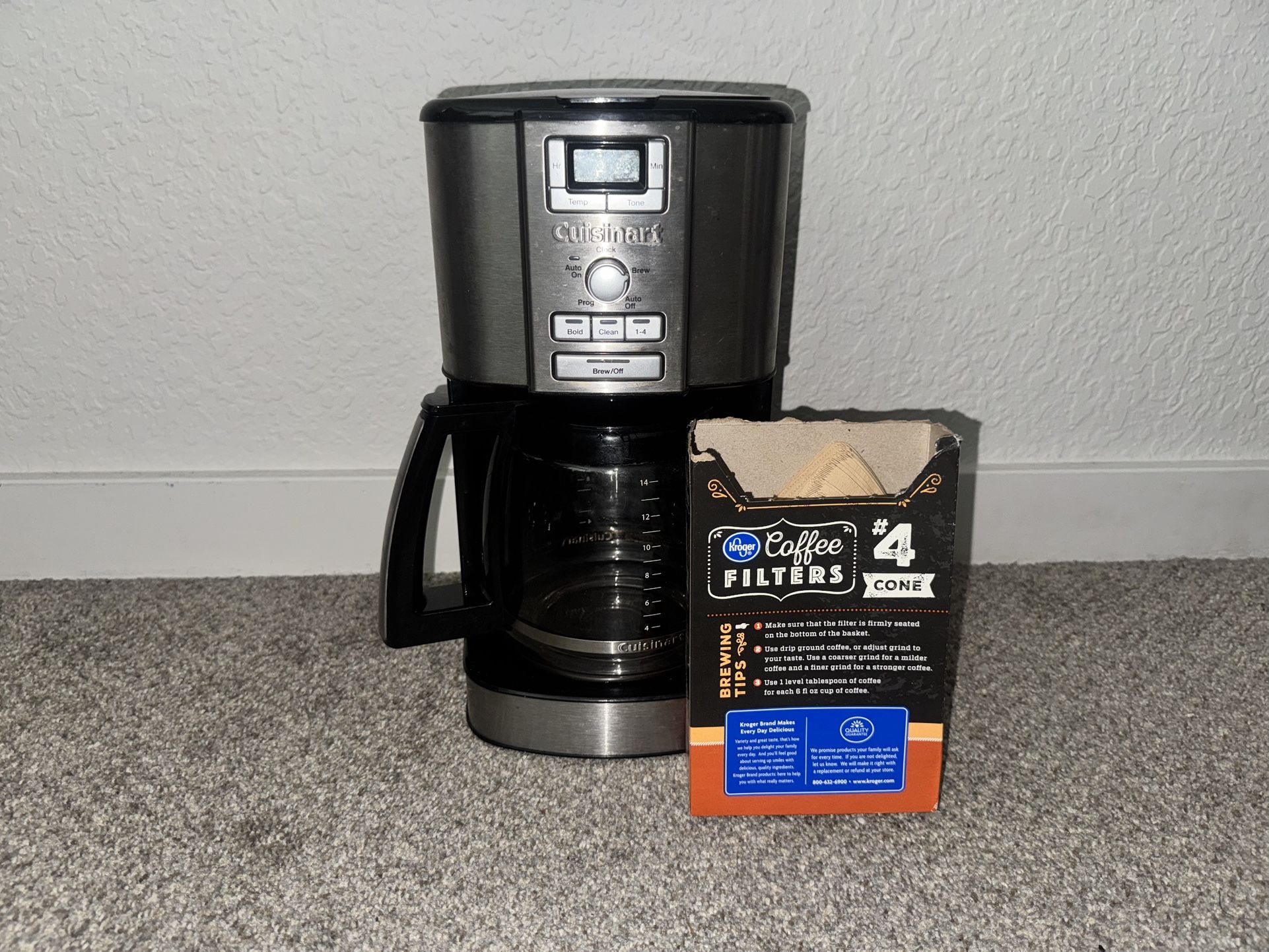 Cuisinart Brew Central Programmable Coffee Maker 14cup Kitchen Appliance 7000PC