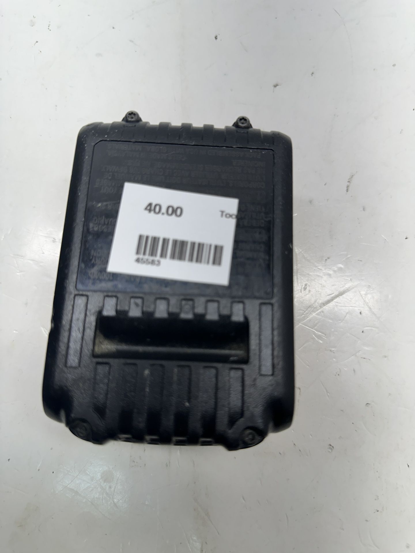 Tools Dewalt Battery # 45583