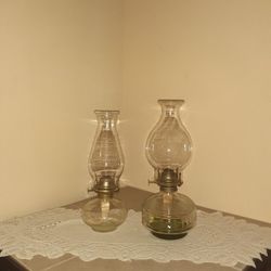 ANTIQUE OIl LAMPS 