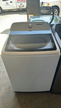 Samsung Top Load Washer, White, High Efficiency