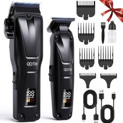 Hair Clippers for Men, Cordless Hair Trimmer for Hair Cutting with Long Battery Life, 8500RPM Electric Clippers and Trimmers Set for Self-Haircut and