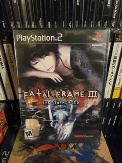 Fatal Frame III: The Tormented Factory Sealed PS2